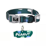 Puppy Gallery Amber Bashtag (Dark Green) - 2x Tags Dog Name Tags by Bashtags