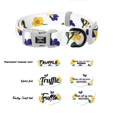 Puppy Gallery Blooming Collar and Bashtag set