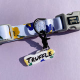 Puppy Gallery Blooming (for medium-large dogs) Collar/Leash Dog Name Tags by Bashtags