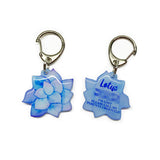 Blue Lotus Succulent - 2x Tags Dog Name Tags by Bashtags