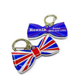 United Kingdom - 2x Tags Dog Name Tags by Bashtags