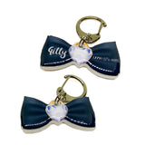 Black Diamond - 2x Tags Dog Name Tags by Bashtags