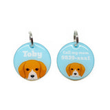 Beagle Dog Name Tags by Bashtags