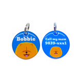 Chow Chow - 2x Tags Dog Name Tags by Bashtags