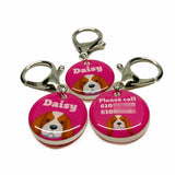 King Charles Spaniel - 2x Tags Dog Name Tags by Bashtags