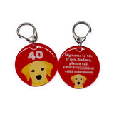 Labrador Retriever Dog Name Tags by Bashtags