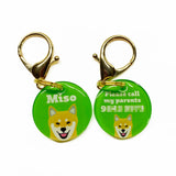 Shiba Inu (Tan) Dog Name Tags by Bashtags