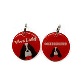 Springer Spaniel Dog Name Tags by Bashtags