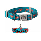 Puppy Gallery Lobster (for medium-large dogs) Collar/Leash Dog Name Tags by Bashtags