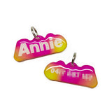 Citrus Punch - 2x Tags Dog Name Tags by Bashtags