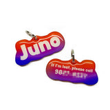 Passionfruit - 2x Tags Dog Name Tags by Bashtags