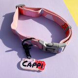 Puppy Gallery Peach Bashtag - 2x Tags Dog Name Tags by Bashtags
