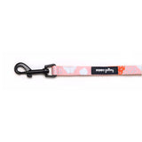 Puppy Gallery Peach Collar, Leash and Bashtag set