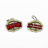 Red Speech Bubble Pet ID Tag | Unique Pet ID Tags by Bashtags