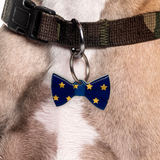 Starry Night - 2x Tags Dog Name Tags by Bashtags