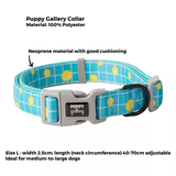 Puppy Gallery Tennis (for medium-large dogs) Collar/Leash Dog Name Tags by Bashtags