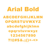 Black Arial Bold - 2x Tags Dog Name Tags by Bashtags