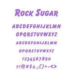 Tickle-Me Pink Goofy Font - 2x Tags Dog Name Tags by Bashtags