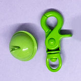 Metal colored trigger clip and bell sets | Add-ons for Bashtags™