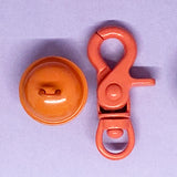 Metal colored trigger clip and bell sets | Add-ons for Bashtags™