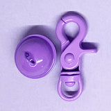 Metal colored trigger clip and bell sets | Add-ons for Bashtags™
