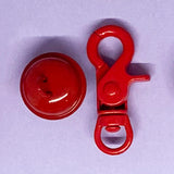 Metal colored trigger clip and bell sets | Add-ons for Bashtags™