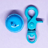 Metal colored trigger clip and bell sets | Add-ons for Bashtags™