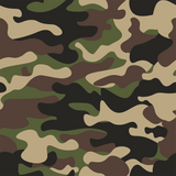 Camo Desert Cool Rock-Sugar Font - 2x Tags Dog Name Tags by Bashtags