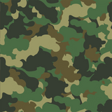 Camo Fern Oasis Rock-Sugar Font - 2x Tags Dog Name Tags by Bashtags