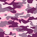 Camo Flamingo Blush Rock-Sugar Font - 2x Tags Dog Name Tags by Bashtags
