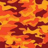 Camo Ginger Marmalade Rock-Sugar Font - 2x Tags Dog Name Tags by Bashtags