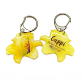 Yellow Lily - 2x Tags Dog Name Tags by Bashtags