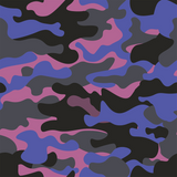 Camo Pearly Mauve Rock-Sugar Font - 2x Tags Dog Name Tags by Bashtags