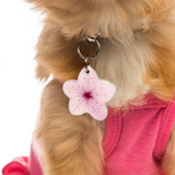 Sakura Cherry Blossom - 2x Tags Dog Name Tags by Bashtags