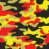 Camo Tuscan Sun Rock-Sugar Font - 2x Tags Dog Name Tags by Bashtags