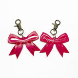 Pink Ribbon  Dog Name Tags by Bashtags