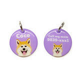 Akita Double-Sided Dog Tag | Unique Pet ID Tags by Bashtags™