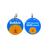 Chow Chow Double-Sided Dog Tag | Unique Pet ID Tags by Bashtags®