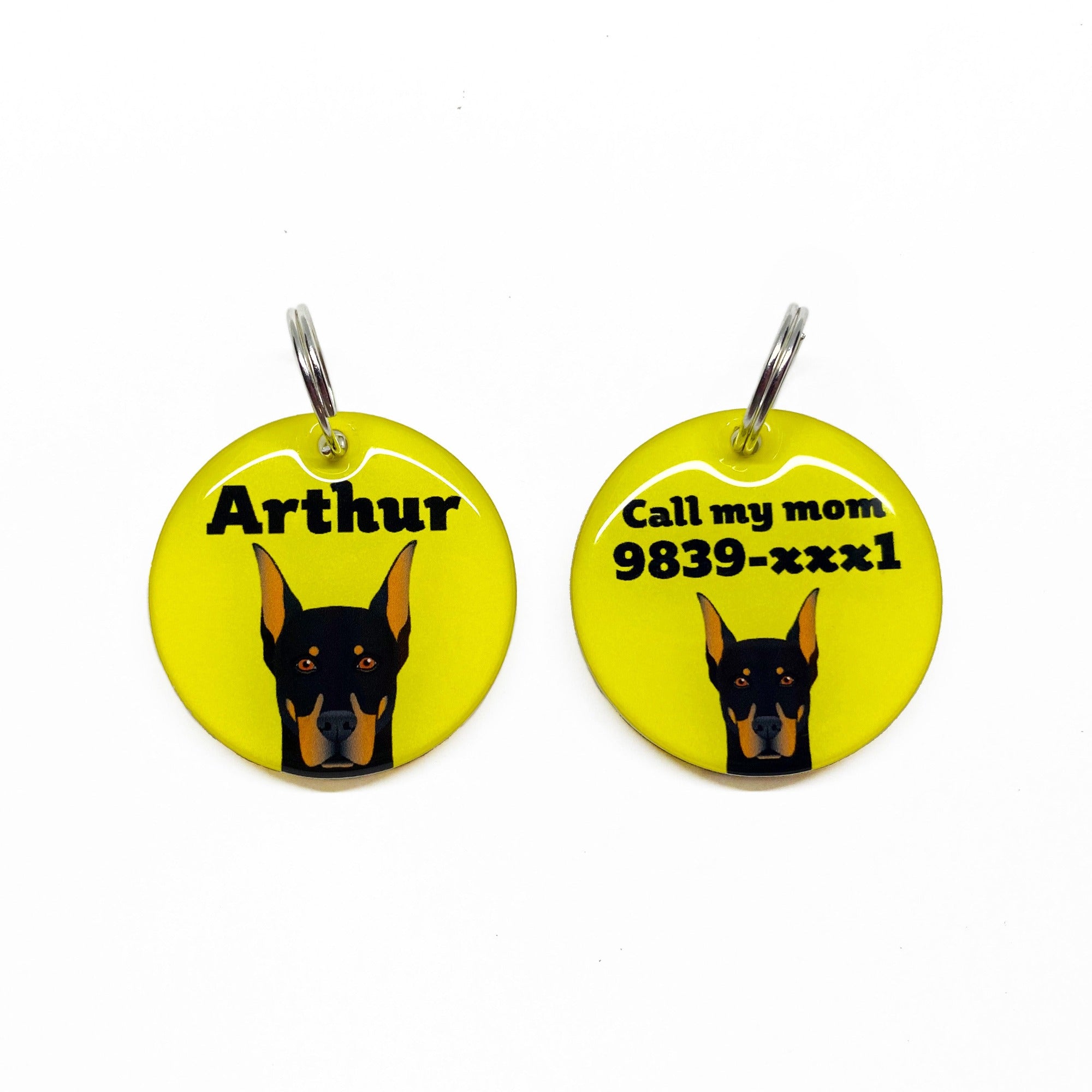 Dobermann The Best In Breed Dog Name Tags By Bashtags dobermann-the-best-in-breed-dog-name-tags-by-bashtags
