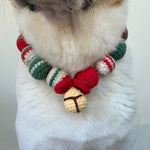 Crochet Christmas Balls Collar For Cats and Dogs