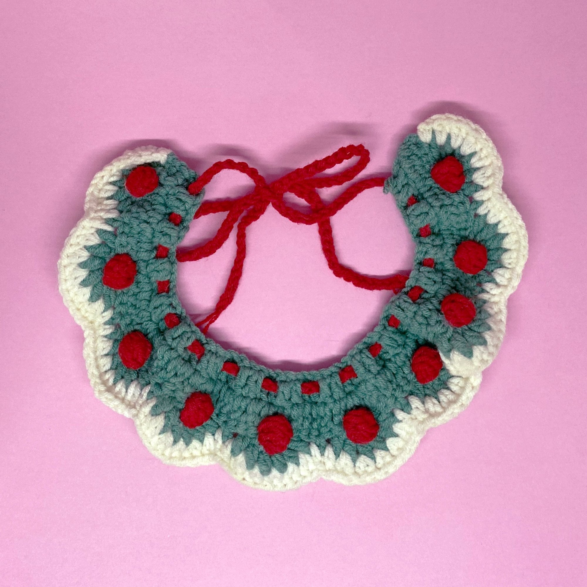 Crochet Ruffle Collar For Cats and Dogs – Bashtags