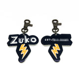 Personalized Pet ID Tags For Dogs and Cats with a Lightning Bolt, Unique Pet Name Tags Made With Acrylic, Lightweight and Silent