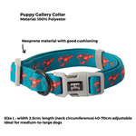 Puppy Gallery Lobster (for medium-large dogs) Collar/Leash Dog Name Tags by Bashtags