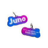 Bubble Gum - 2x Tags Dog Name Tags by Bashtags