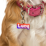 Passionfruit - 2x Tags Dog Name Tags by Bashtags