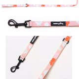 Puppy Gallery Peach Collar, Leash and Bashtag set