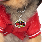 Red Speech Bubble Pet ID Tag | Unique Pet ID Tags by Bashtags