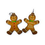 Gingerbread Man Pet ID Tags | Unique Pet ID Tags by Bashtags