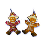 Gingerbread Santa Pet ID Tags | Unique Pet ID Tags by Bashtags