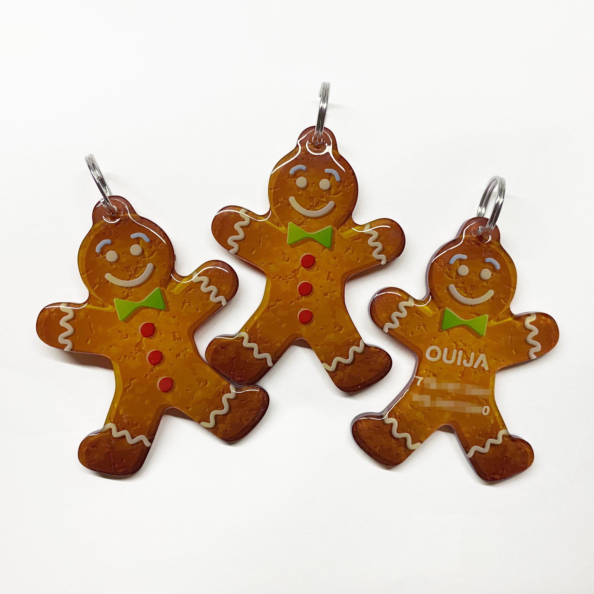 Gingerbread Man Pet ID Tags | Unique Pet ID Tags by Bashtags